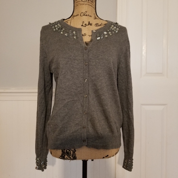 Elementz Rhinestone Sweater - Picture 2 of 6